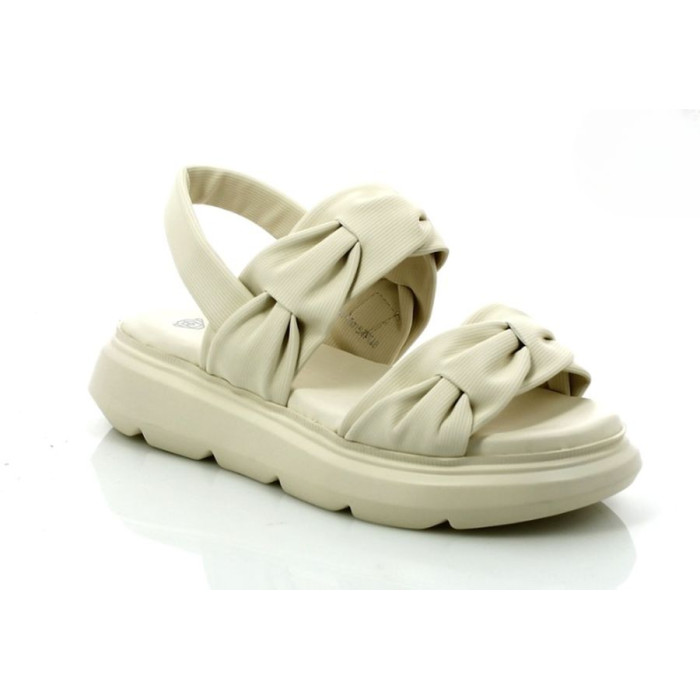 Dámske biele pohodlné sandále Keddo